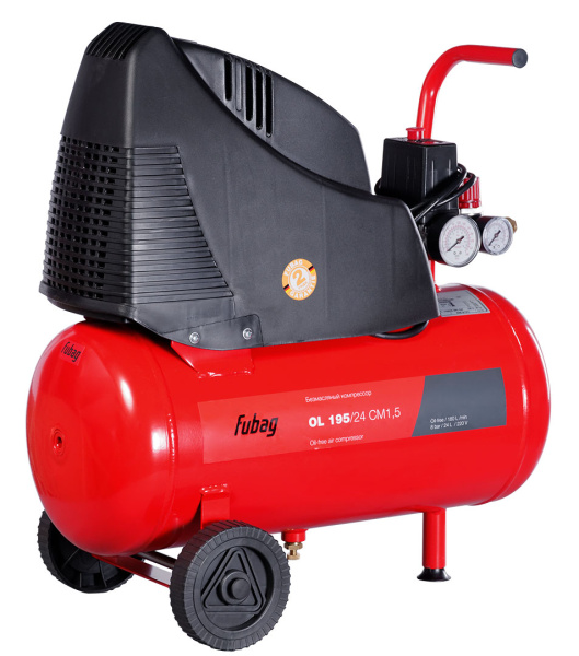 Поршневой безмасляный компрессор Fubag OL 195/24 CM1.5