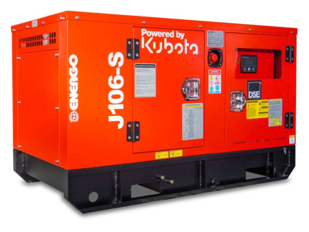 Дизельный генератор Energo J106-S в кожухе