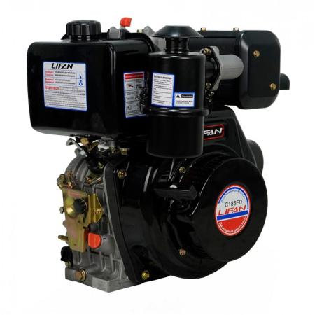 Дизельный двигатель Lifan Diesel 186FD D25.4 6A