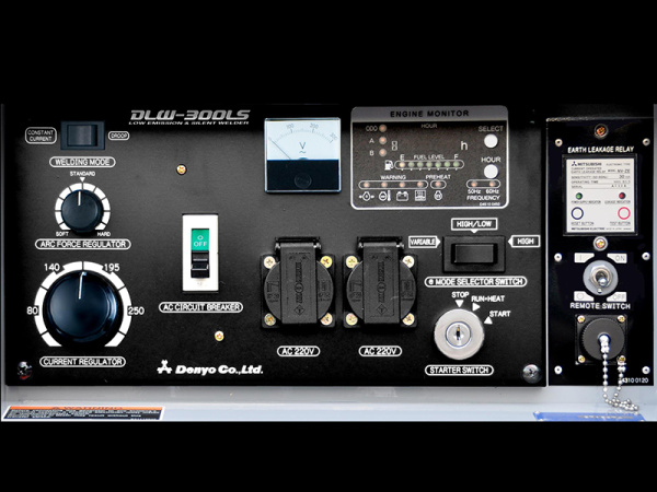 Однопостовой сварочный агрегат Denyo DLW-300LS