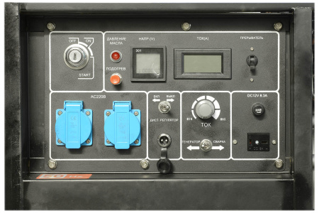 Дизельный генератор ТСС PRO DGW 3.0/250E-R сварочный