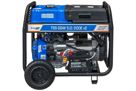 Бензиновый генератор ТСС PROF GGW 5.0/200E v2 сварочный