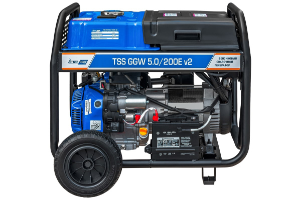 Бензиновый генератор ТСС PROF GGW 5.0/200E v2 сварочный