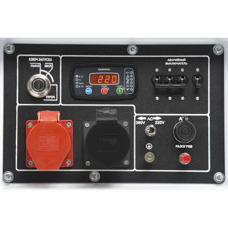 Дизельный генератор Daewoo DDAE 10000DSE-3 (двухрежимный 380/220В)