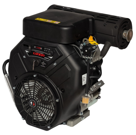 Бензиновый двигатель Loncin LC2V90FD (B type) конусный вал 10А плоский в/фильтр