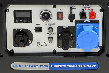 Инверторный генератор ТСС SGG 6000ESi
