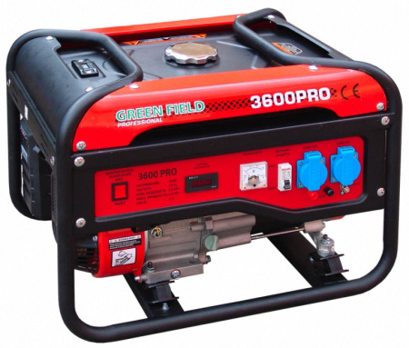 Бензогенератор Greenfield 3600 PRO