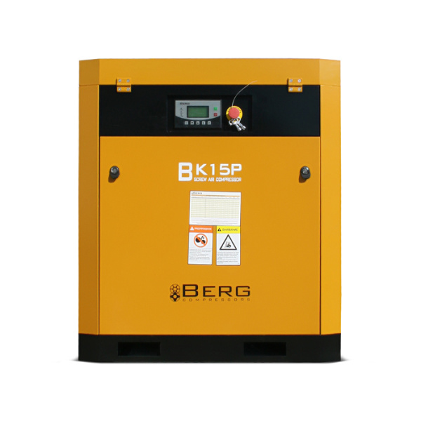 Винтовой компрессор с ременным приводом Berg ВК-15Р, 8 бар