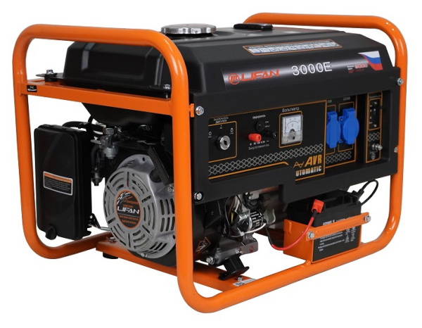 Бензиновый генератор Lifan 2.8 GF-7 (LF3000E)