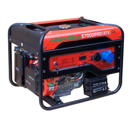 Бензиновый генератор Greenfield E7000PRO ATS