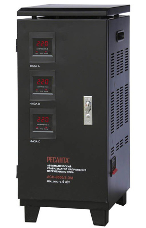 Стабилизатор напряжения Ресанта АСН-9000/3-ЭМ