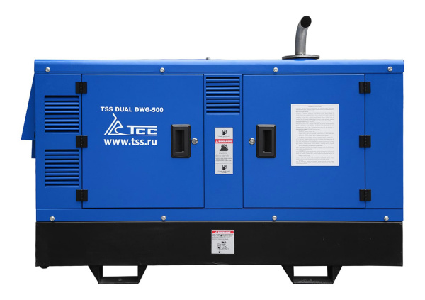 Двухпостовой дизельный сварочный генератор ТСС DUAL DWG-500