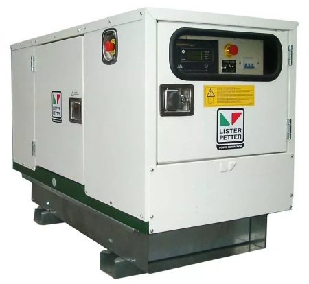 Дизельный генератор Lister Petter АД-25 РК-Т400 в кожухе