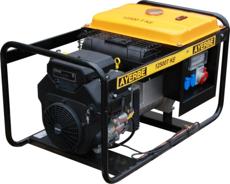 Портативный бензиновый генератор Ayerbe AY12500TKE