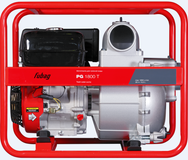 Бензиновая мотопомпа Fubag PG 1800 T