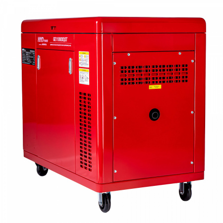 Бензиновый генератор HND GE11000XQST в шумозащитном кожухе