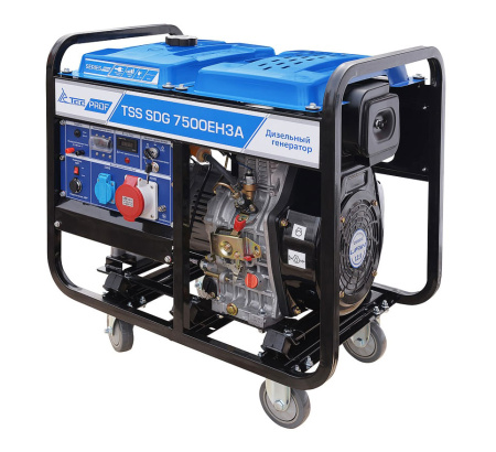 Дизельный генератор TSS SDG 7500EH3A