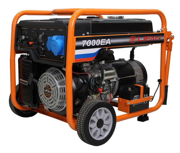 Бензиновый генератор Lifan 6 GF-5A (7000EA)