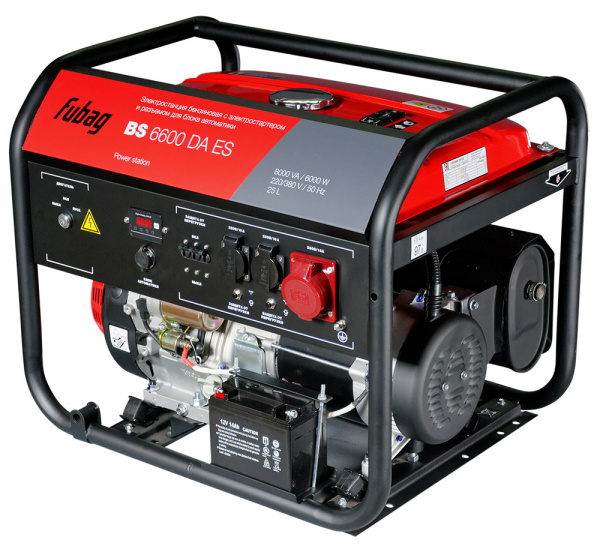 Бензиновый генератор Fubag BS 6600 DA ES Бензиновый генератор Fubag BS 6600 DA ES