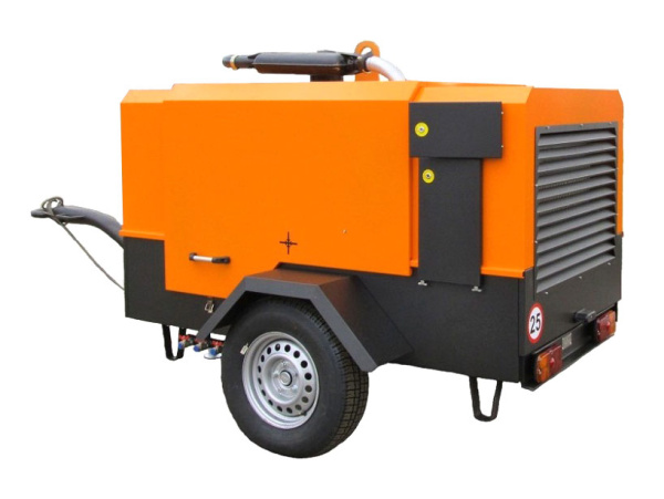 Компрессор ММЗ ПВ3,5/0,7 на шасси