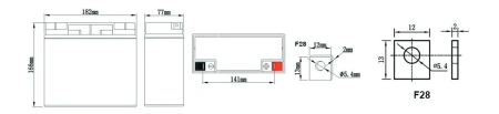 Аккумулятор Vektor Energy GP 12-18SA