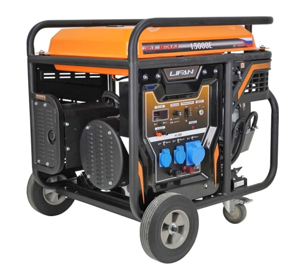 Бензиновый генератор Lifan 12 GF-4 (LF15000E)