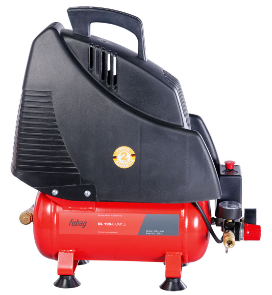 Поршневой безмасляный компрессор Fubag OL 195/6 CM1.5
