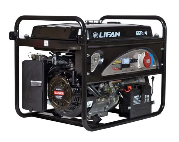 Бензиновый генератор Lifan 6 GF2-4 (LF7000E3)