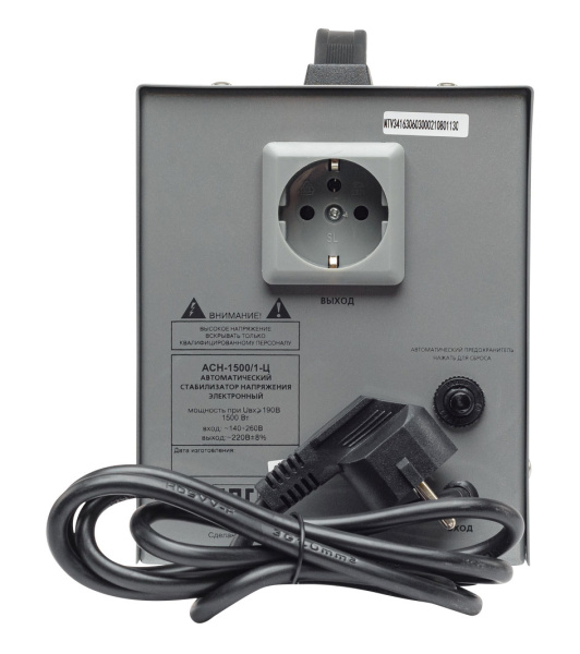 Стабилизатор напряжения Ресанта АСН-1500/1-Ц Стабилизатор напряжения Ресанта АСН-1500/1-Ц