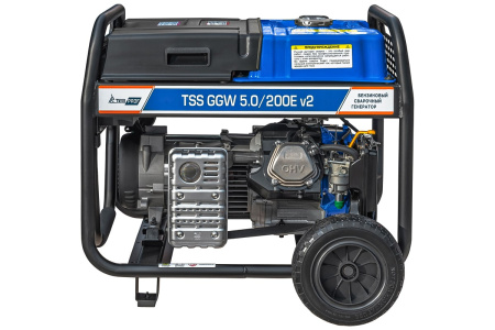Бензиновый генератор ТСС PROF GGW 5.0/200E v2 сварочный