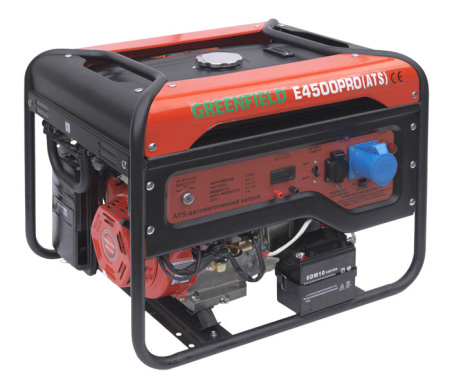 Бензиновый генератор Greenfield E4500PRO ATS