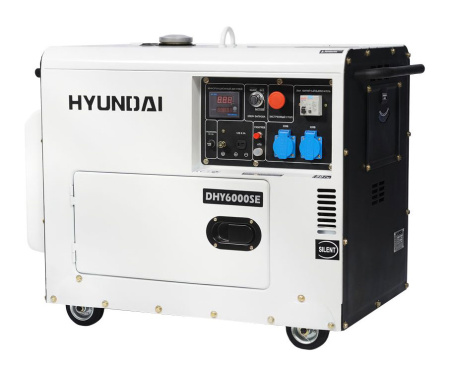 Дизельный генератор Hyundai DHY 6000SE