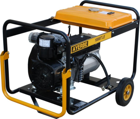 Портативный дизельный генератор Ayerbe AY10000TLE