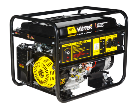 Бензиновый генератор Huter DY6500LX