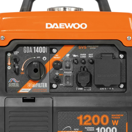 Инверторный генератор Daewoo GDA 1400i