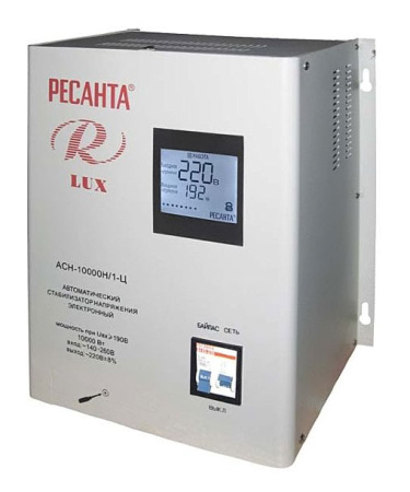 Стабилизатор напряжения Ресанта АСН-10000Н/1-Ц Lux