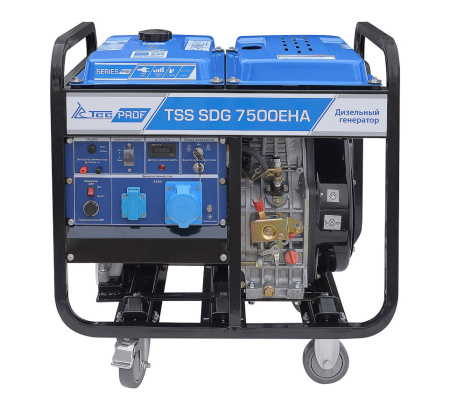 Дизельный генератор TSS SDG 7500EHA