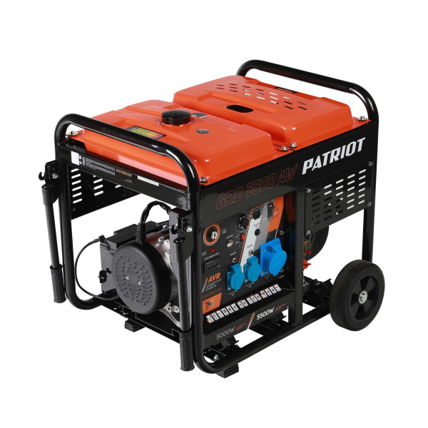 Дизельный генератор Patriot GRD 5500AW Дизельный генератор Patriot GRD 5500AW