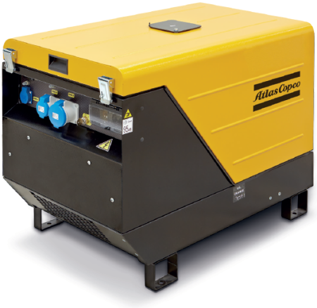 Дизельный генератор Atlas Copco QEP S4