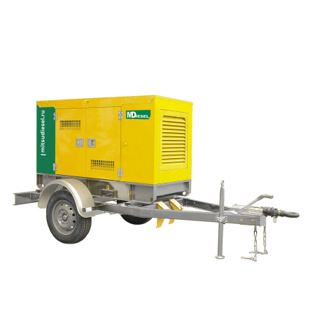 Дизельный генератор Mitsudiesel МД ЭД-30С-Т400-1РКМ29 на шасси