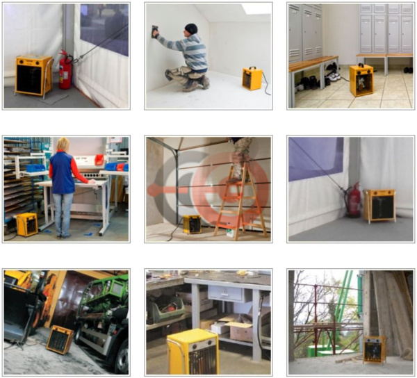 Электрический тепловентилятор Master B 9 EСА