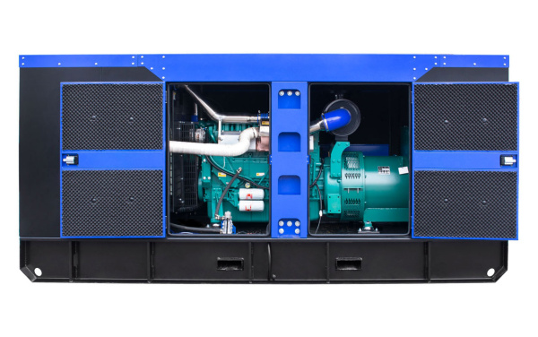 Дизельный генератор ТСС АД-250С-Т400-1РКМ5 в шумозащитном кожухе