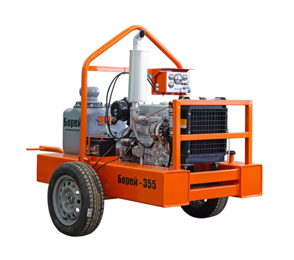 Дизельная мотопомпа Борей-355