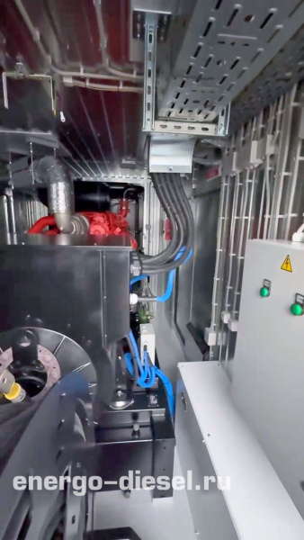 Передвижная дизель-генераторная установка СЭТ 600 кВт (Scania) РИСЭ на шасси КАМАЗ