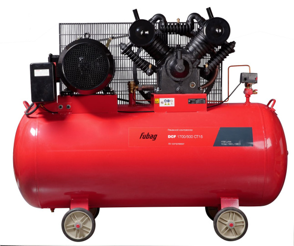 Ременной двухступенчатый компрессор Fubag DCF-1700/500 CT15